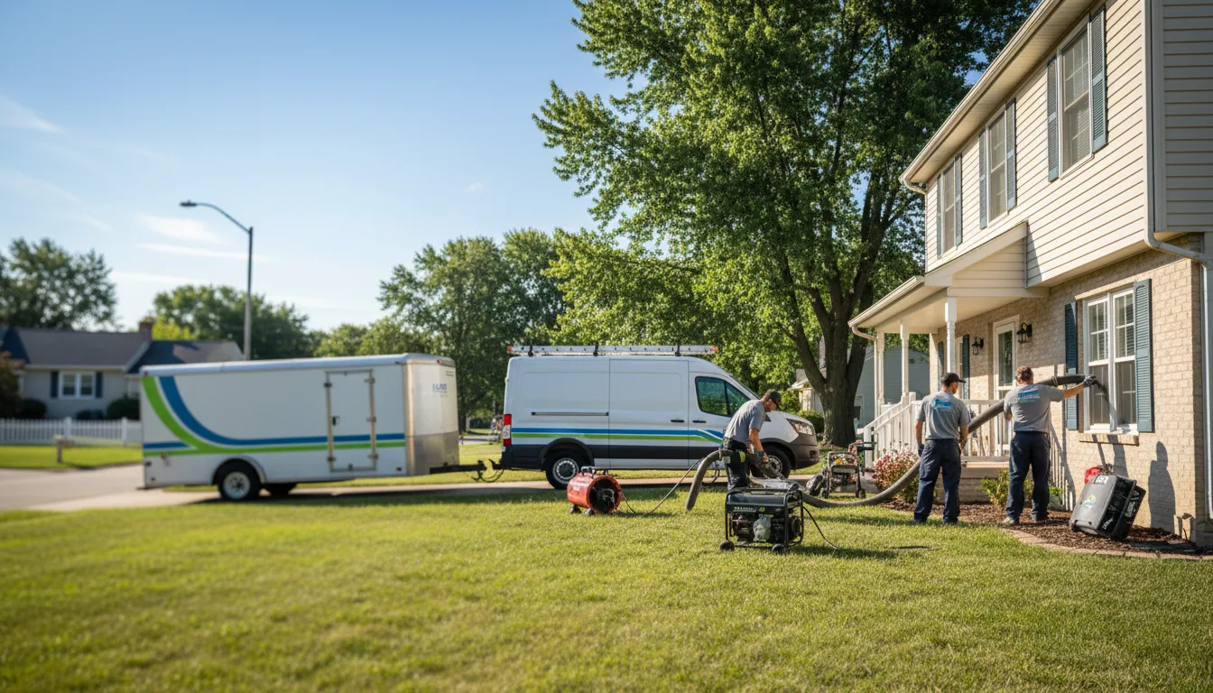 Flooded Basement Restoration And Cleanup With Repair in Surprise, NE near me